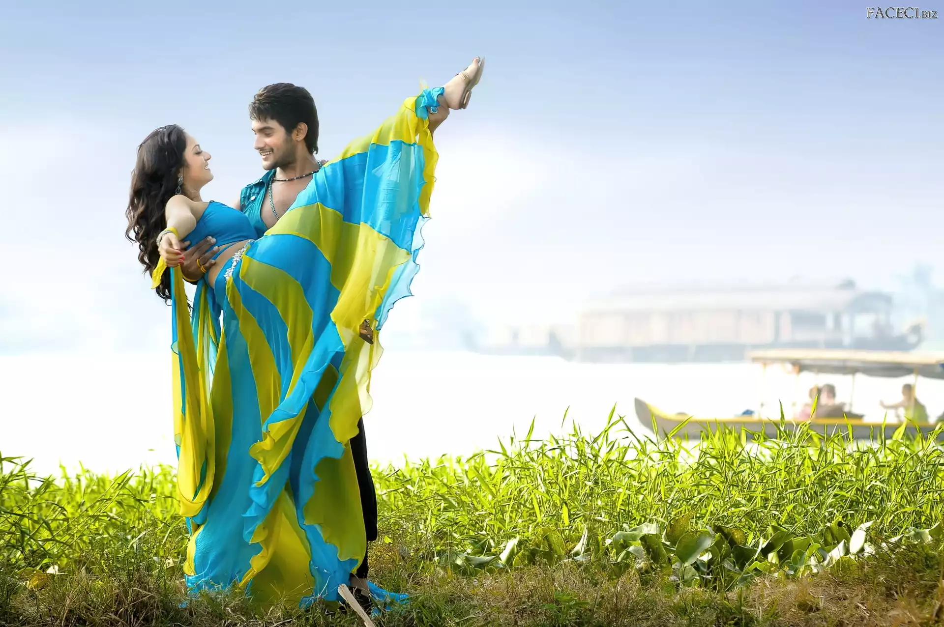 Kolorowa, Mężczyzna, Aadi Shanvi, Sukienka